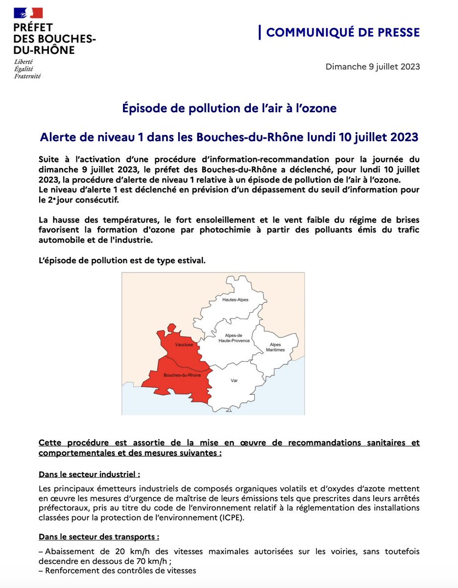Préfet de la région Provence-Alpes-Côte d'Azur tweet media