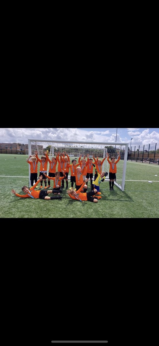 Congratulations to our u15 girls, runners up in the Fry’s tournament. Great work <a href="/robjwillson/">Robert Willson</a> and team! 
Lovely also to see our u7’s enjoying the Longwell tournament, for some of our children, their first taste of tournament football. Smiles all around!! 🧡🖤⚽️⚽️