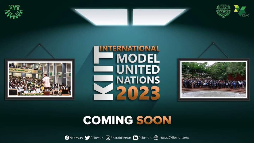 KIITUniversity's tweet photo. Diplomacy ✅
Debate ✅
Entertainment ✅
KIIT MUN Conference 2023 is coming soon with this and more. Stay tuned for updates!
#KIITMUN https://t.co/n8DcwbLejr