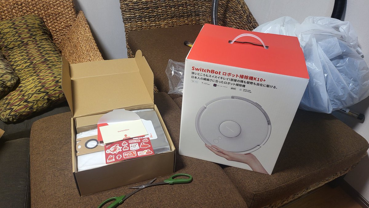 DIYojsn's tweet image. もう一台　ロボット掃除機K10+ほしい

#プライムデーでSwitchBotほしい