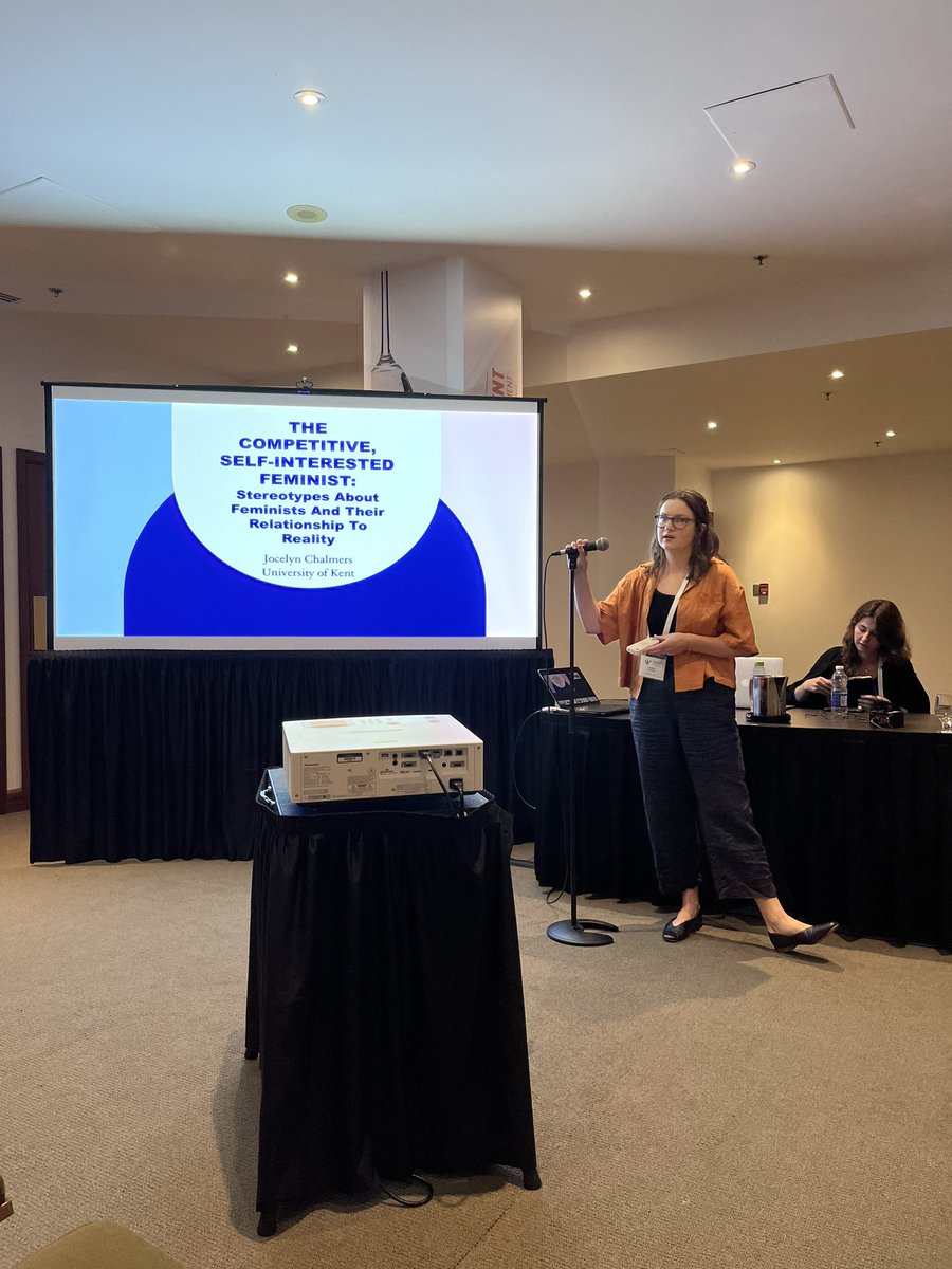 Bjarki Þór Grönfeldt (@bjarkigron) on Twitter photo The one and only <a href="/ChalmersJocelyn/">Jocelyn Chalmers</a> of <a href="/PolPsychKent/">PolPsych_Kent</a> presenting her super cool research on feminist stereotypes <a href="/PolPsyISPP/">ISPP</a> #ispp #ispp2023 The one and only <a href="/ChalmersJocelyn/">Jocelyn Chalmers</a> of <a href="/PolPsychKent/">PolPsych_Kent</a> presenting her super cool research on feminist stereotypes <a href="/PolPsyISPP/">ISPP</a> #ispp #ispp2023