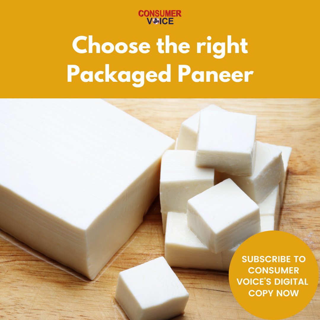 ConsumerVoiceIn's tweet image. Peruse this report to discover the finest packaged paneer available in the market.
Find out here: join.consumer-voice.org/product/july-2…

#paneer #healthyfood #packaged #consumers #foodchoice