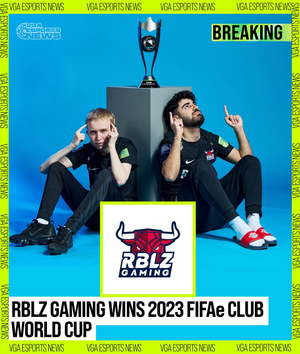 BREAKING! 
RBLZ Gaming Wins 2023 FIFAe Club World Cup. #FeCWC 
cc @rblzgaming @RBLZ_Vejrgang @rblz_umut