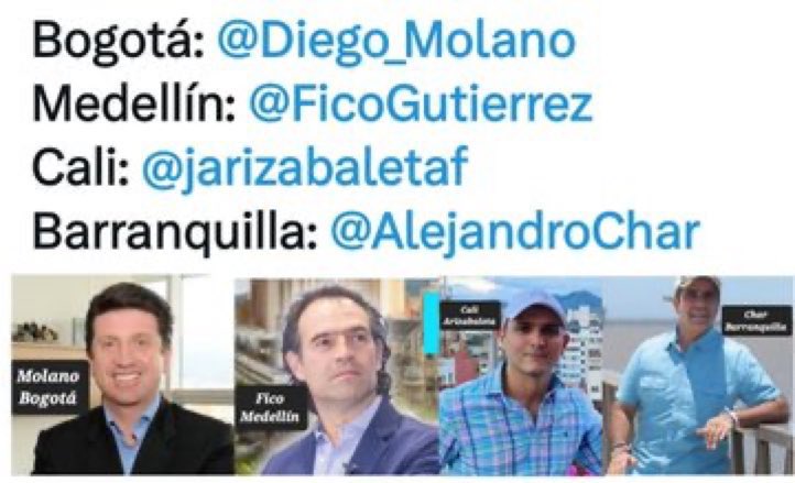 Lucrelor84's tweet photo. @jarizabaletaf Y entonces este trío que publicas que es? Mijo no sé contradiga, así no se puede. https://t.co/nPGX7MIWUU