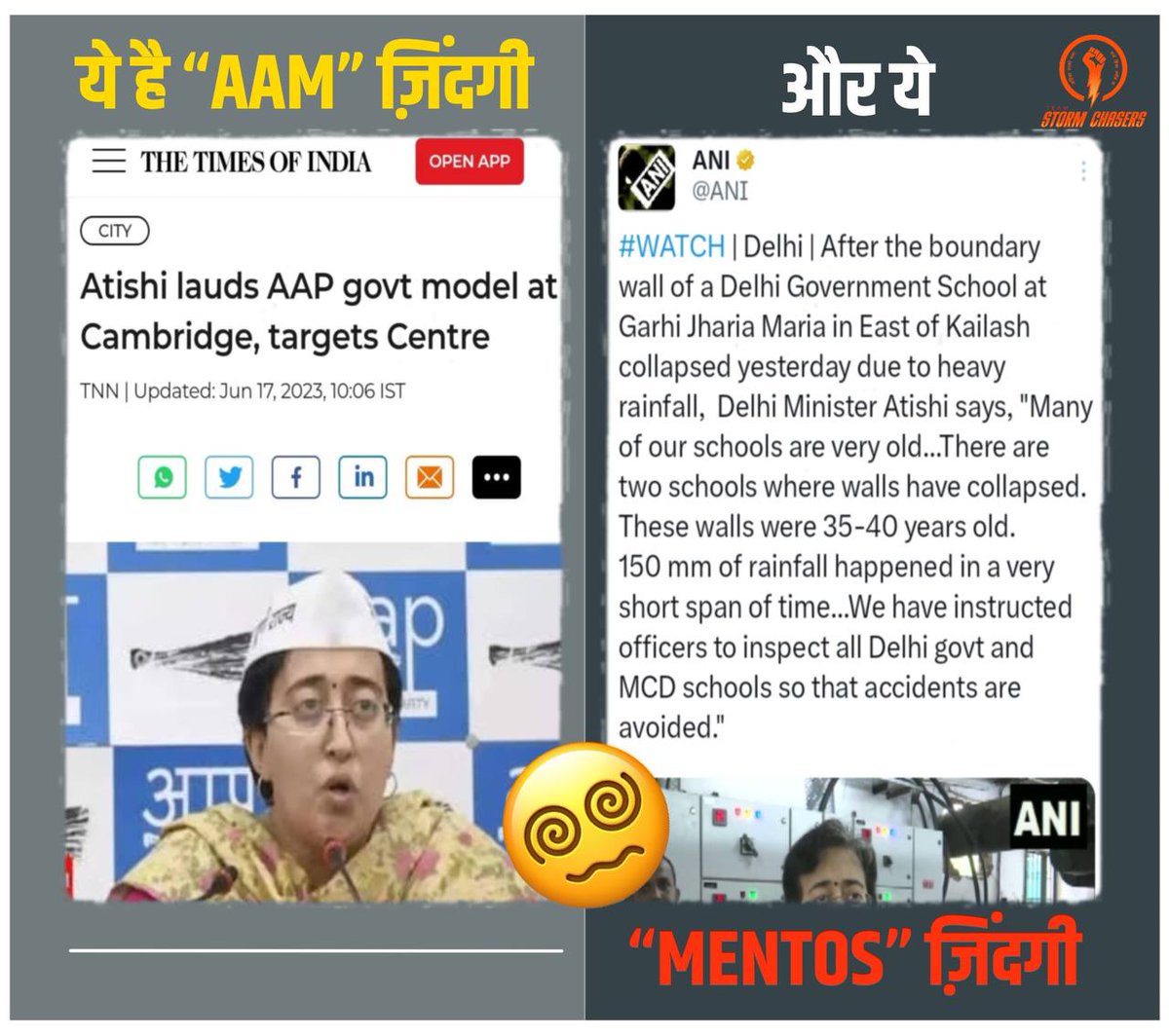 TStormChasers's tweet photo. Arvind Kejriwal Model  #Kejriwal_Exposed #aatishi #AamAadmiParty #TeamStormChasers https://t.co/L2yJFr68XH