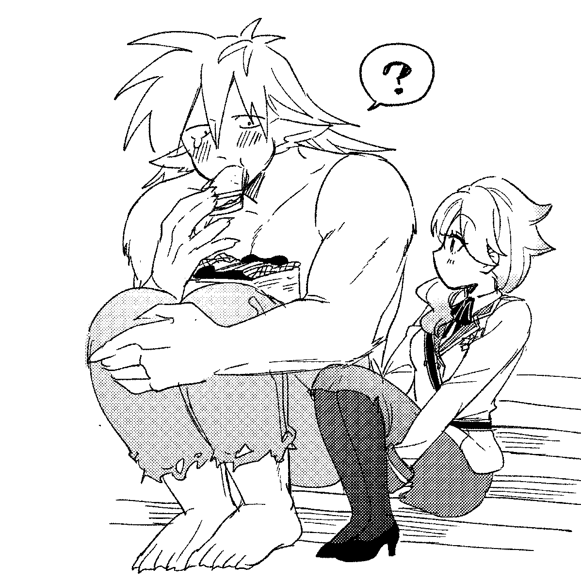 めっちゃ食べる～(サテマナみ) 