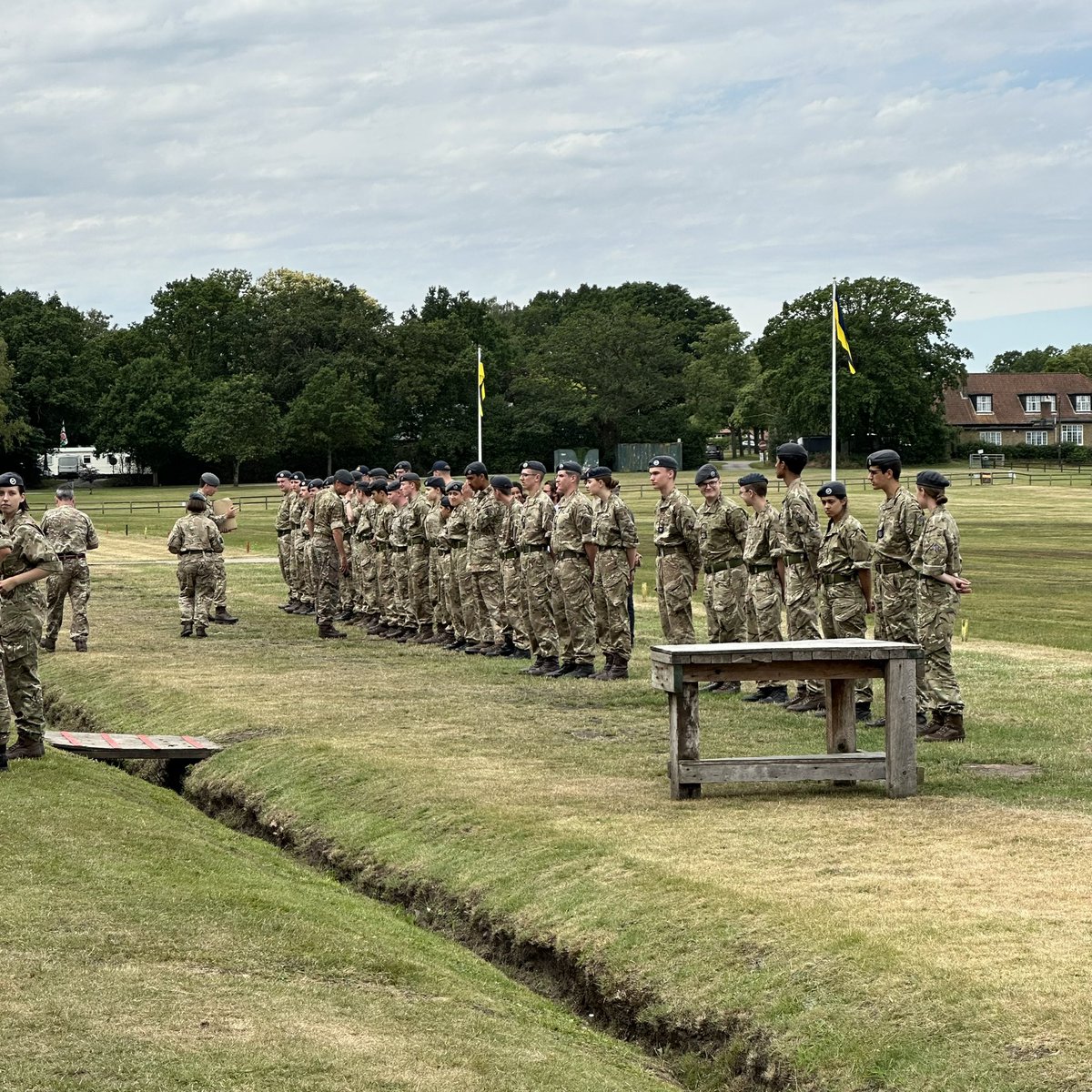 And so ISCRM 2023 comes to an end. The ATC were victorious in the Inter-Service final and also took the Bossum (best overall individual). Congratulations to @DerbyshireACF who won Champion unit, and well done to all the other trophy winners.