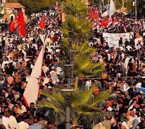 y_frqd's tweet photo. الوقوف في كهذا تجمعات تثلج قلب مولانا صاحب العصر والزمان عج
جانب من الوقفة الغاضبة لأبناء الديوانية لنصره القرآن الكريم 
نعم نعم للقرآن https://t.co/IlH0FyrTdH