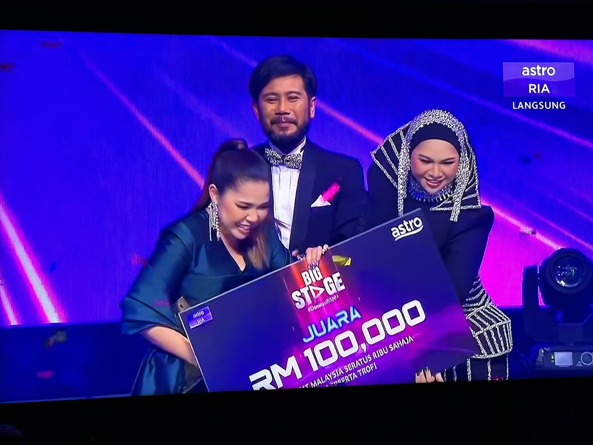 miraicegurlz's tweet photo. As expected Nadeera Zaini is the winner or juara of #BigStage5 #BigStage2023. You deserved it girl. Congratulations &amp; well done 👏👍❤️ https://t.co/vERqy0eR8W