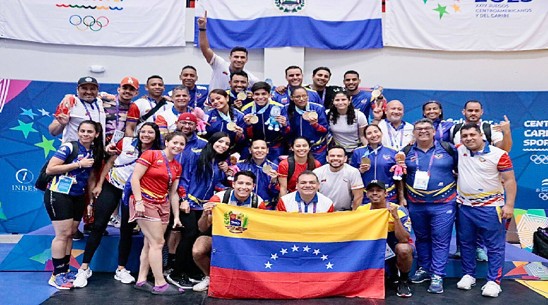 PartidoPSUV's tweet photo. Venezuela conquista 158 medallas en Juegos Centroamericanos y del Caribe 2023
https://t.co/nYqTQYTGy8

#PoesíaEnTeatroBolívar https://t.co/MGZKJMRSmQ