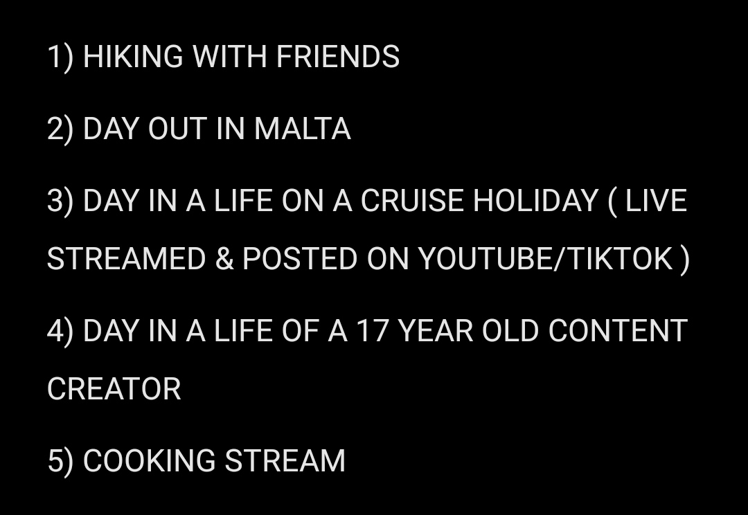 JakeMifTTV's tweet photo. GO PRO HERO10 LIVE STREAMS ARE COMING SOON..

THESE ARE SOME OF THE STREAMS I WILL BE DOING..

ANY VIDEO IDEAS YOU HAVE PLS SHARE❤️ https://t.co/bCPevyIjG0