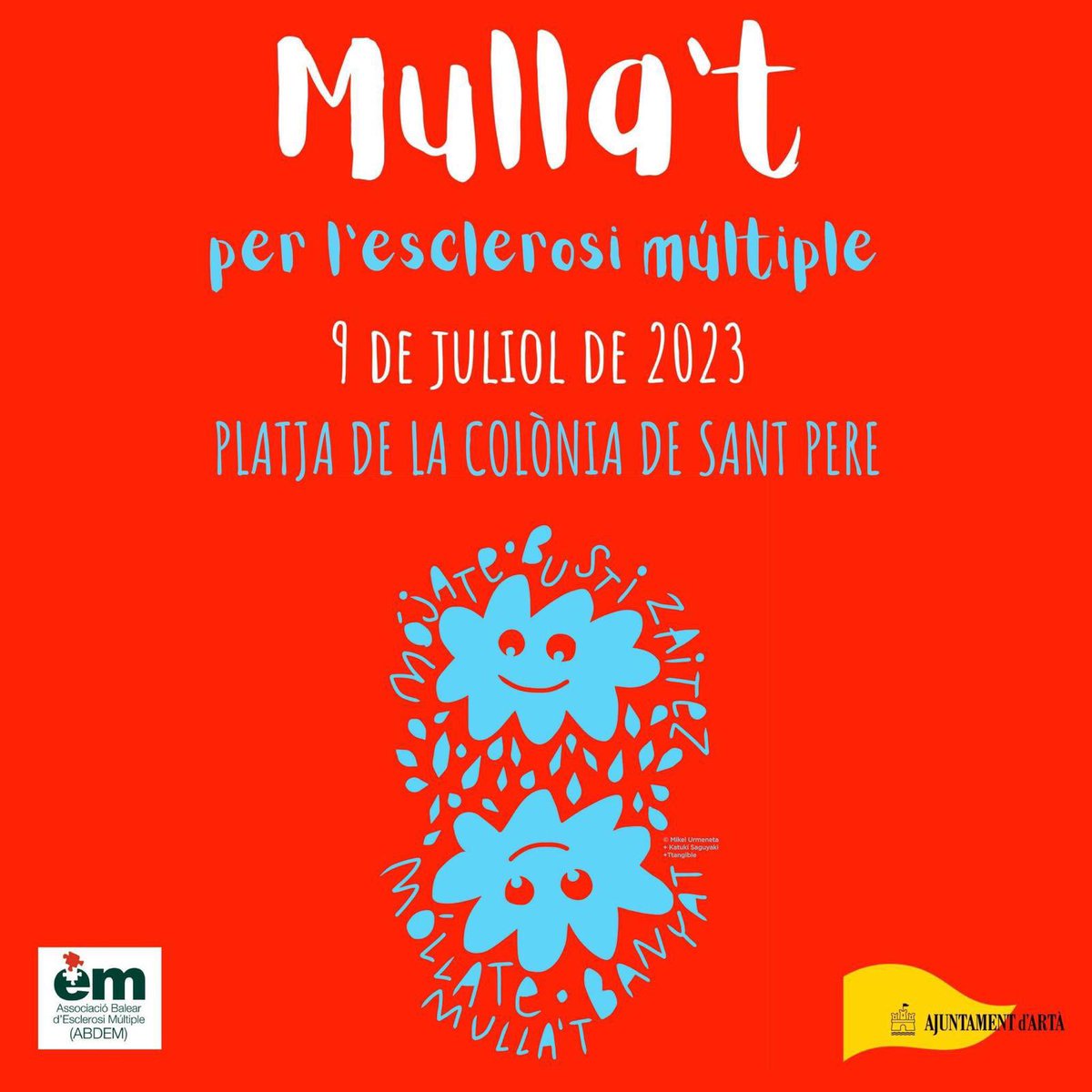 IndependentArta's tweet photo. Un any més ens hem MULLAT per l’esclerosi múltiple! https://t.co/jdMXEnf5R1