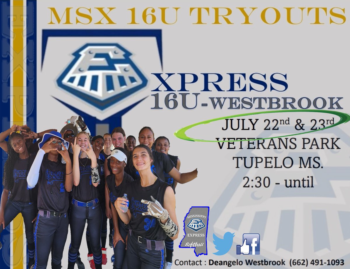 GabbyW_2029's tweet photo. Tap in!!! Mark those calendars... We'll see you in the dirt!😤💪🏾▪️🔷️
#ExpressStrong https://t.co/uqh8ONShG2