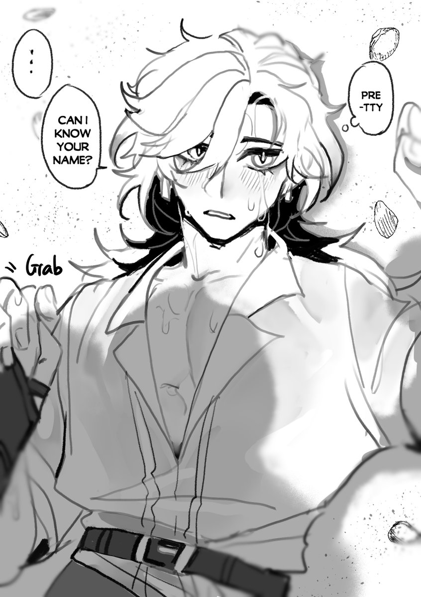 BlackMieu's tweet photo. I"M BACK
Let's have some snacks with mermaid au
Kaveh: Artist in "danger", accidentally drowned, saved by Haitham
Haitham: lone mermaid
#kavehtham #kavetham https://t.co/tAUZuaks6B