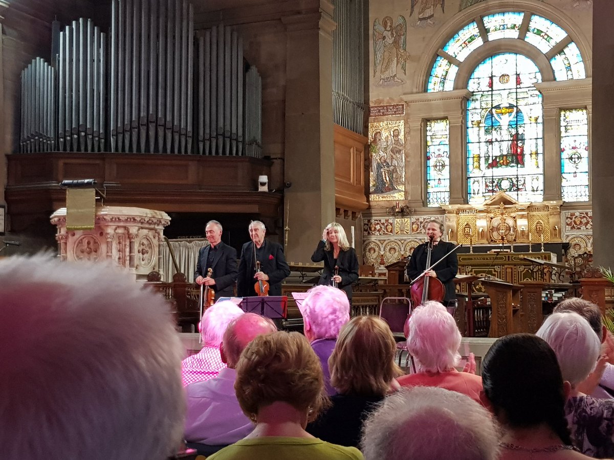 I'm amazed to realise that I'd never knowingly heard Verdi's only string quartet until today. Thank you @Victoria4tet for introducing me to it at @BuxtonFestival. What a lovely work it is.