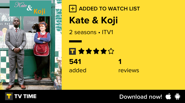 slavvka's tweet photo. I've just started following Kate &amp; Koji https://t.co/XPbnl3B3cW #tvtime https://t.co/o1J6q9ebr1