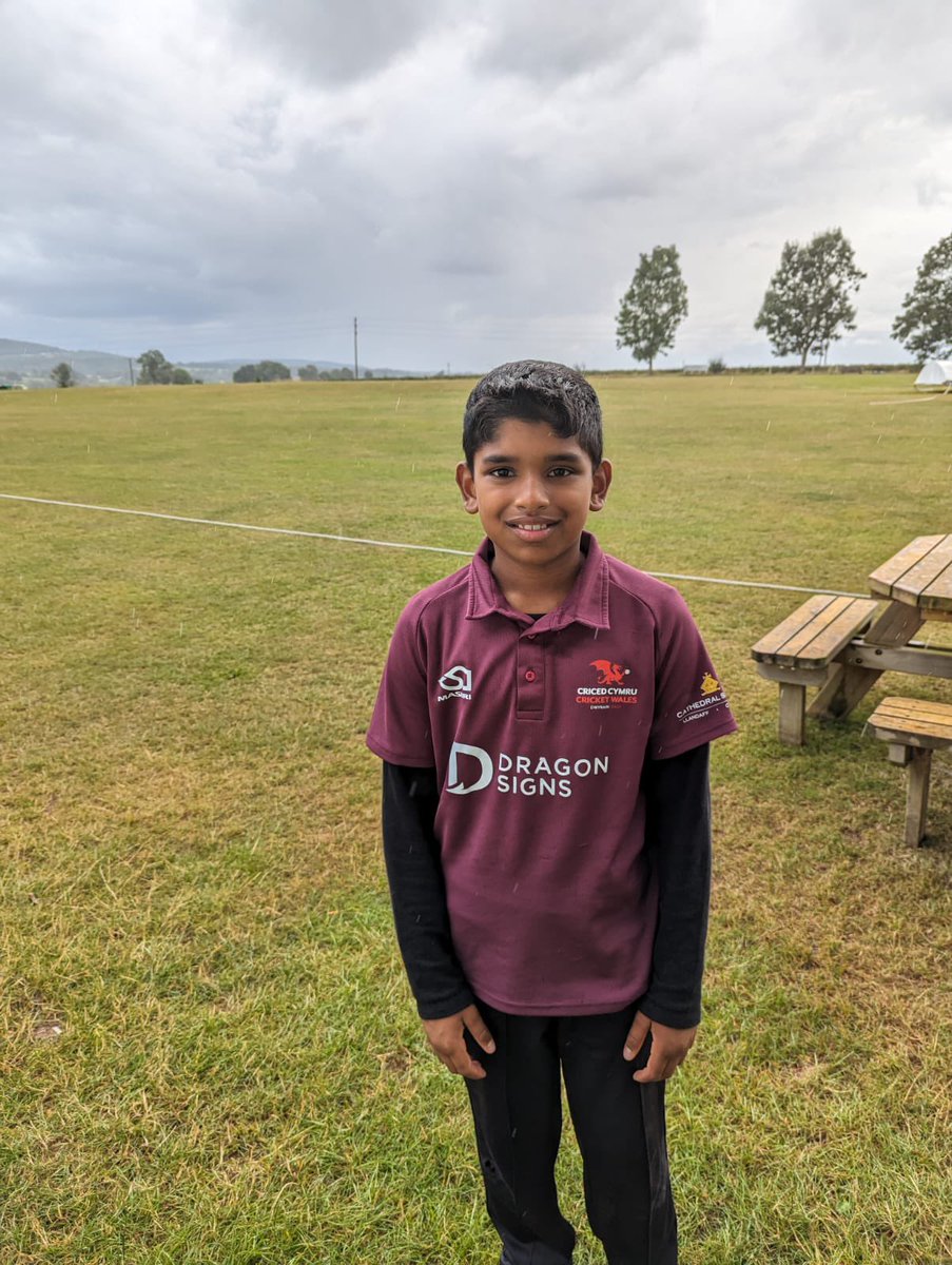 ChepstowCricket's tweet photo. Great day for Raahi Kumar today before the rain arrived - 5 for 17 and 72 not out off 75 balls for
@cwpathwaye v Glos under 11s today

Well played Raahi! https://t.co/iVIKURN6Fn