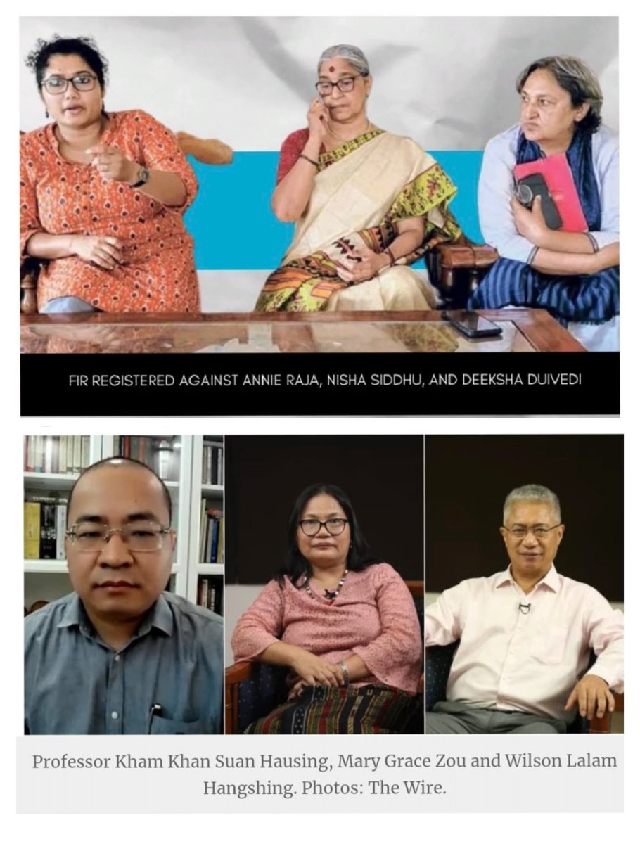BKhuongsai87's tweet photo. Whosoever have filed Charges against these 6 individuals, Kindly elongate your list - because every Kuki-Zo tribal of Manipur endorse and claim exactly what they've said with regards to #ManipurViolence Intimidating or harassing us won't silence us - bear this in your minds 💪 https://t.co/O8ngv0mtyS