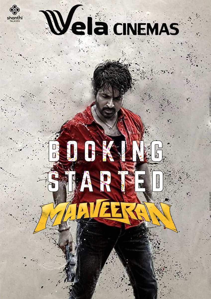 #Maaveeran Booking started <a href="/velacinemas/">velacinema</a> 
"Grab ur Tickets" 🔥🔥🔥
