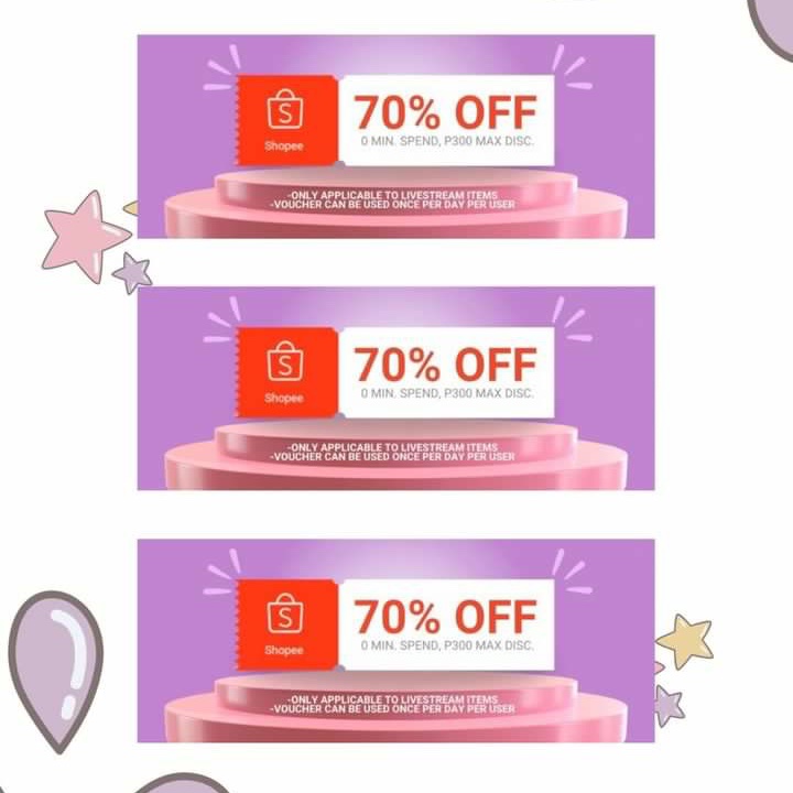 budolfindsphil's tweet photo. PASOK NA GUYS!!! ₱300 off ₱0 min spend

😍https://t.co/o2tjcMdBz3 https://t.co/ZuVOLSZ9W1