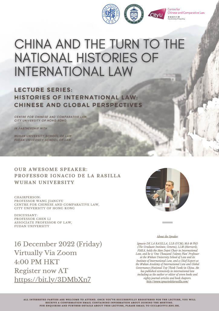 Thank you <a href="/wangjiangyu/">WANG JiangYu 王江雨</a> for co-hosting our seminal Lecture Series "Histories of International Law: Chinese and Global Perspectives" l1nq.com/8jqI2 from Dec 2022 through Jun 2023 and to all our over 20 distinguished speakers and discussants. We resume in HK this November!