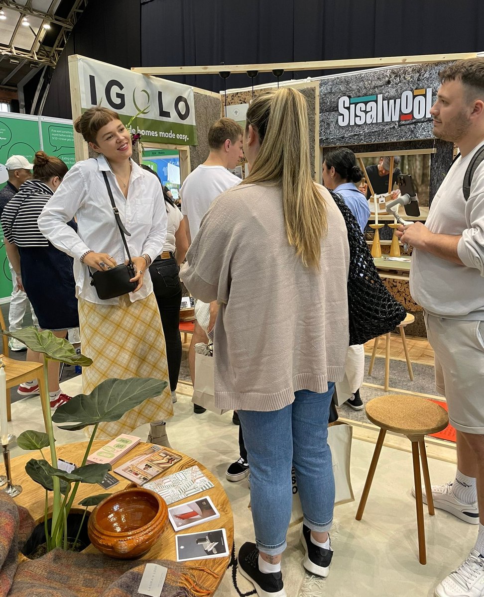 The Sustainability Show (@sustshow) on Twitter photo There are some fantastic brands on the IGOLO home stand today at The Sustainability Show in Manchester Central today. Be sure to check out all their amazing pieces before doors close at 17:00 today! 
Haven't got your ticket yet? Register now - bit.ly/3IWbOPm
#ssmcr There are some fantastic brands on the IGOLO home stand today at The Sustainability Show in Manchester Central today. Be sure to check out all their amazing pieces before doors close at 17:00 today! 
Haven't got your ticket yet? Register now - bit.ly/3IWbOPm
#ssmcr