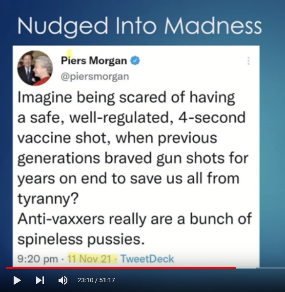 UveBeenNudged_'s tweet image. A few examples of #CovidVaccine hysteria...