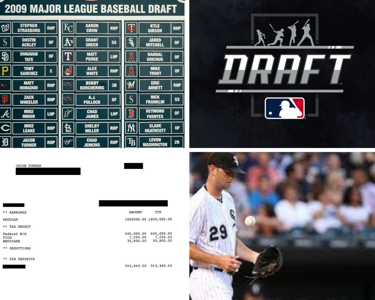 The MLB Draft starts today. I was the 9th overall pick in 2009. What you don’t hear about the draft, signing for millions, and professional sports: 1. YOU ARE FLYING BLIND The MLB draft is like Houdini’s black box. You never know what is going to happen. Teams know…