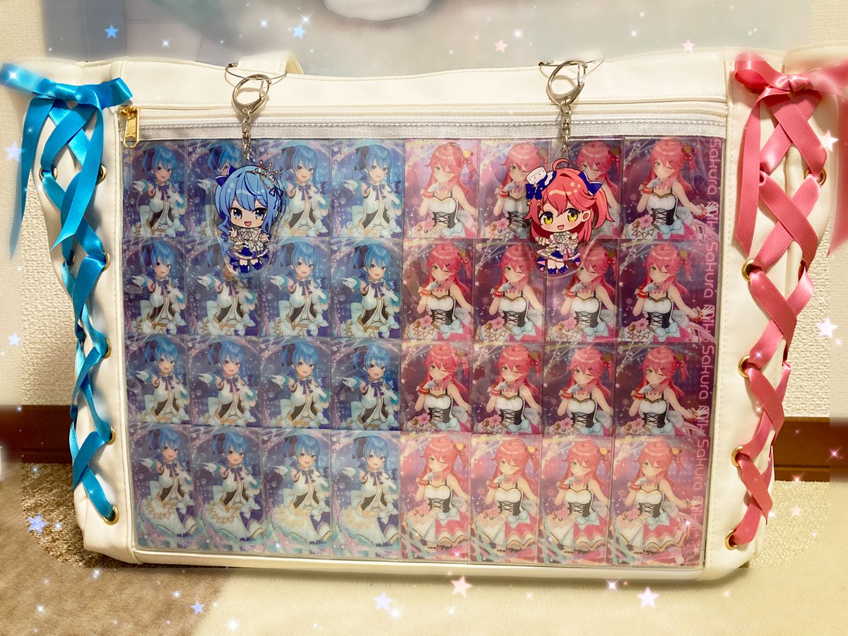 マリン・クロエの痛バ ホロライブで2個目の痛バを作りました！！ 今回はウエハースですい