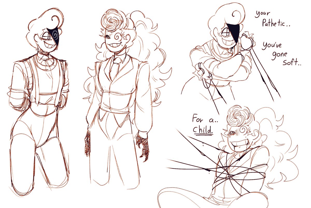 Javadoodle404's tweet image. two versions of my Shifter Home AU
We differentiate them by hair uwu
.
Evil/Bad (Og) Shifter and Silly Dad Shifter
.
#whtwt #WelcomeHome #WelcomeHomeAU #WelcomeHomeArt