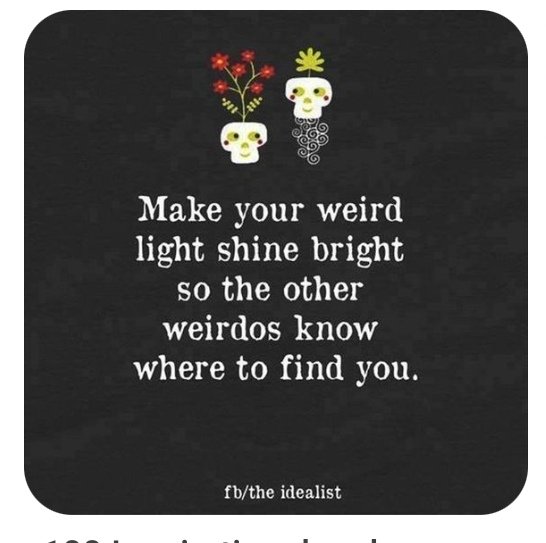 We are the weirdos mister

#createsomething #creativefreedom