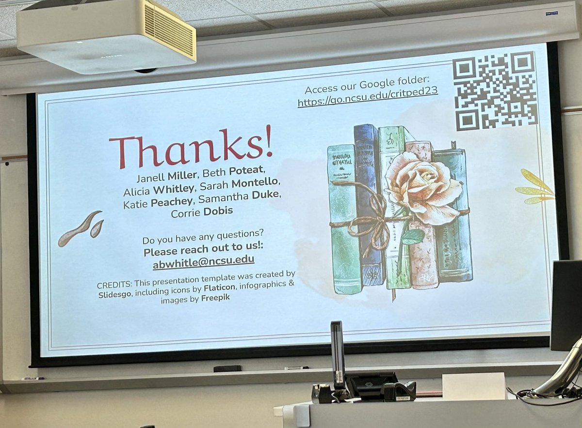 carl_young's tweet photo. Great #ELATE23 session on enacting critical pedagogies to combat deficit narratives from this stellar team of @NCStateCED LELA doctoral candidates! Go Pack! ♦️🐺♦️ // #ELATE2023, #NCTE, @ncte_elate, #ELATEgs #Atlanta https://t.co/ruHUKuAQHz