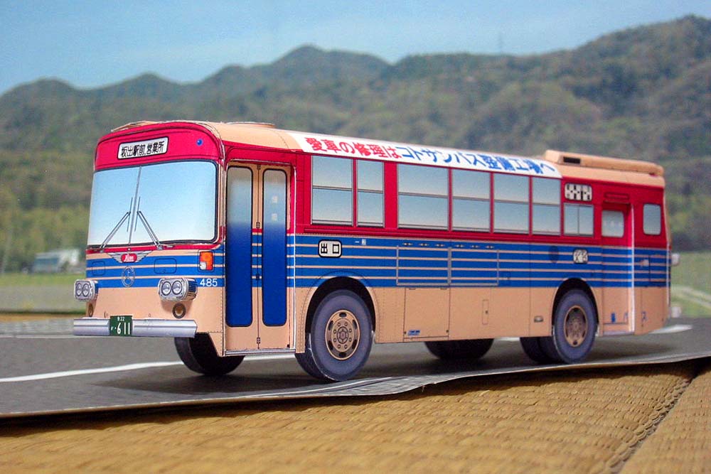 琴平参宮電鉄485 日野RE101P（日野車体）1979年式 ＃琴平参宮電鉄 ＃琴