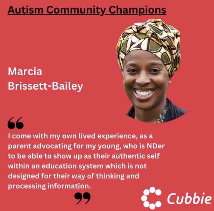 BrissettBailey's tweet image. This made me smile seeing this today…

Thank you, @Cubbie for the recognition of my work and enabling other ND’s find their voice. 

Find out more about Marcia on LinkedIn: lnkd.in/euug8yJp

#cubbie #autismcommunitychampions #neurodivergent