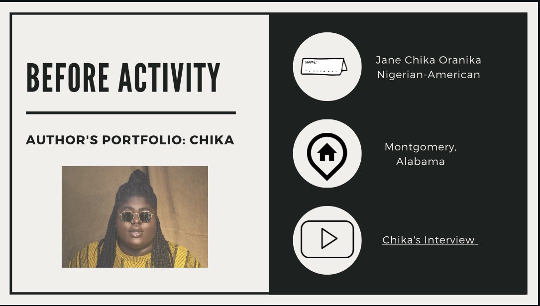 poetic_jaszy's tweet photo. Been using @oranicuhh’s  “High Rises” as a critical text in my 8th grade ELA learning space since 2019! Yesterday, I facilitated a workshop on liberatory praxis through critical Hip Hop pedagogy and literacies centering “High Rises.” We love you, Chika! ❤️ https://t.co/p0E58R7mFE