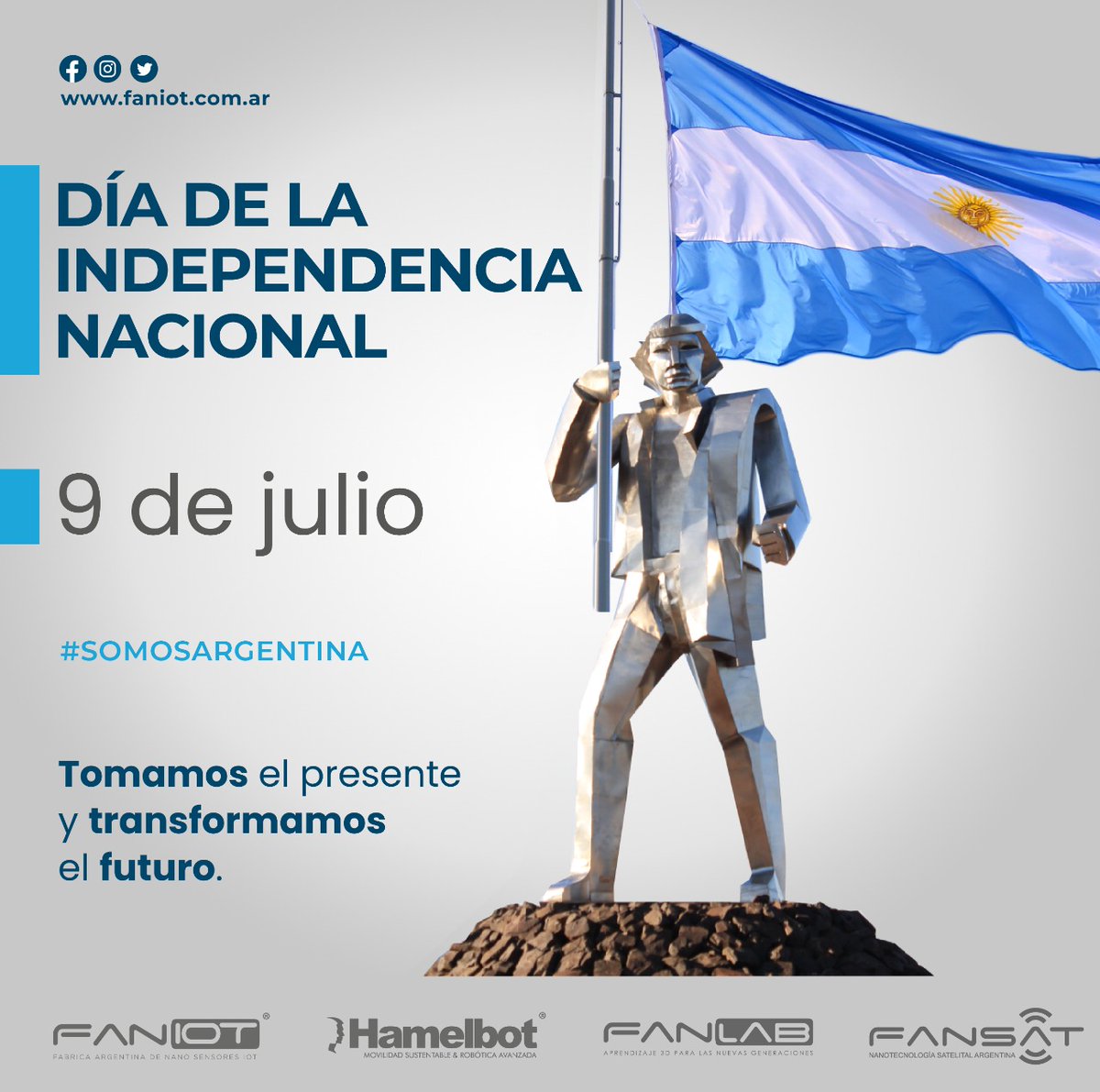 #9deJulio | ¡Feliz día de la Independencia! 🇦🇷