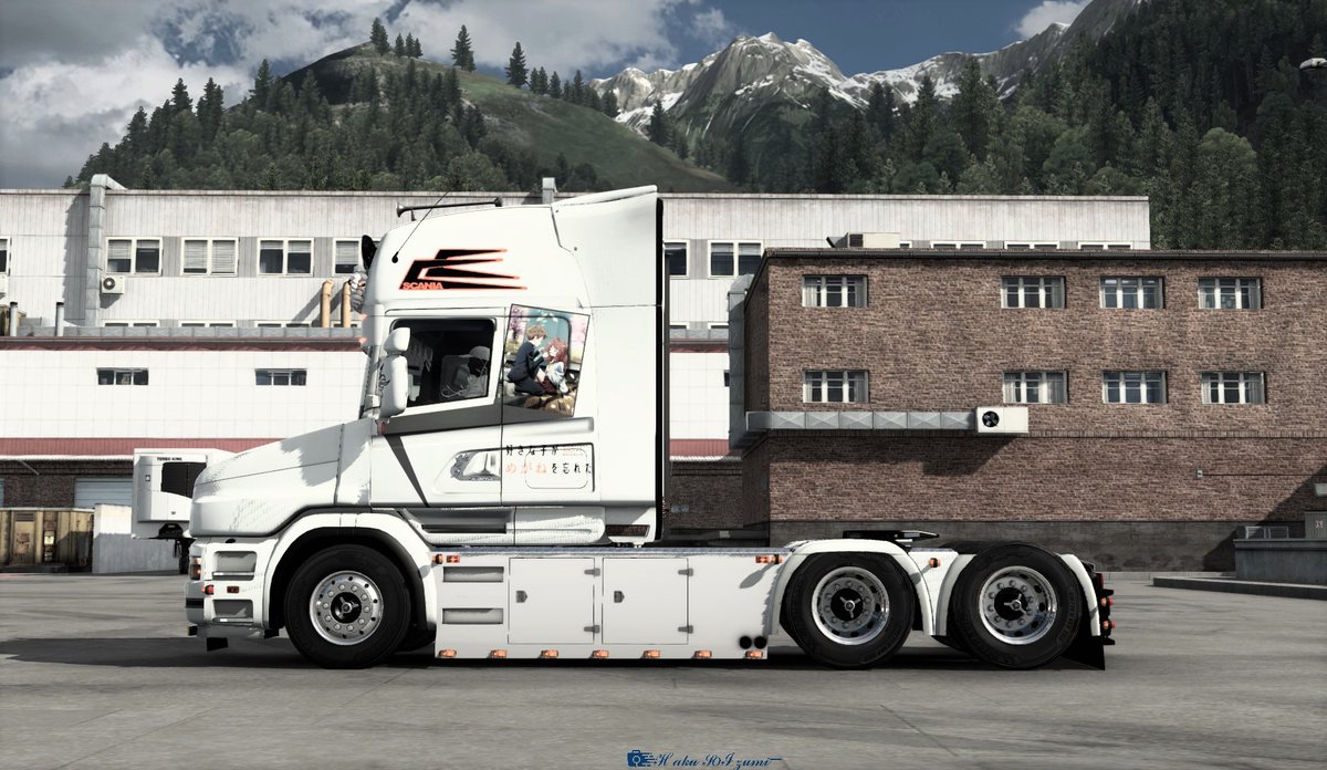 Izumi_ETS2's tweet photo. SCANIA 164L T580 V8 TOPLINE 好きな子がめがねを忘れた
#SCANIA
#SCANIATRUCK
#SCANIA164L
#SCANIAT
#SCANIATOPLINE
#SCANIAV8
#ETS2
#ETS2jp
#EuroTruckSimulator2
#好きな子がめがねを忘れた
#我喜歡的女孩忘記戴眼鏡
#三重あい https://t.co/GgTZjZq1Hc