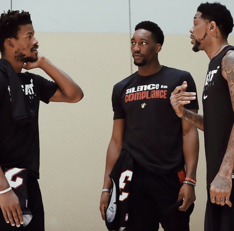 Jimmy Butler, Bam Adebayo and Udonis Haslem: Talking Heat Culture.