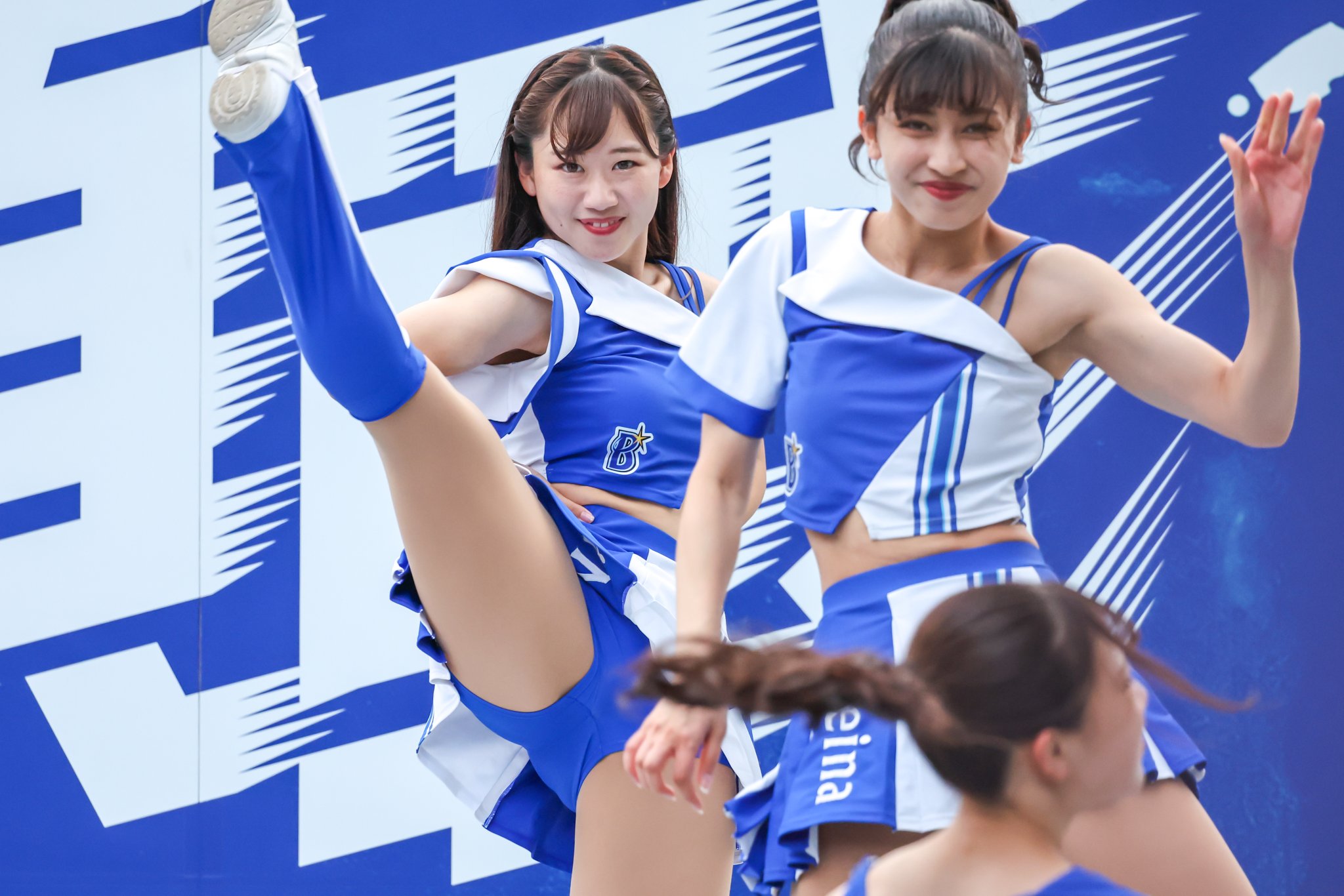 チアユニホーム　ベイスターズ dna横浜ベイスターズ 公式チアチーム・dianaのYUKIHAさん