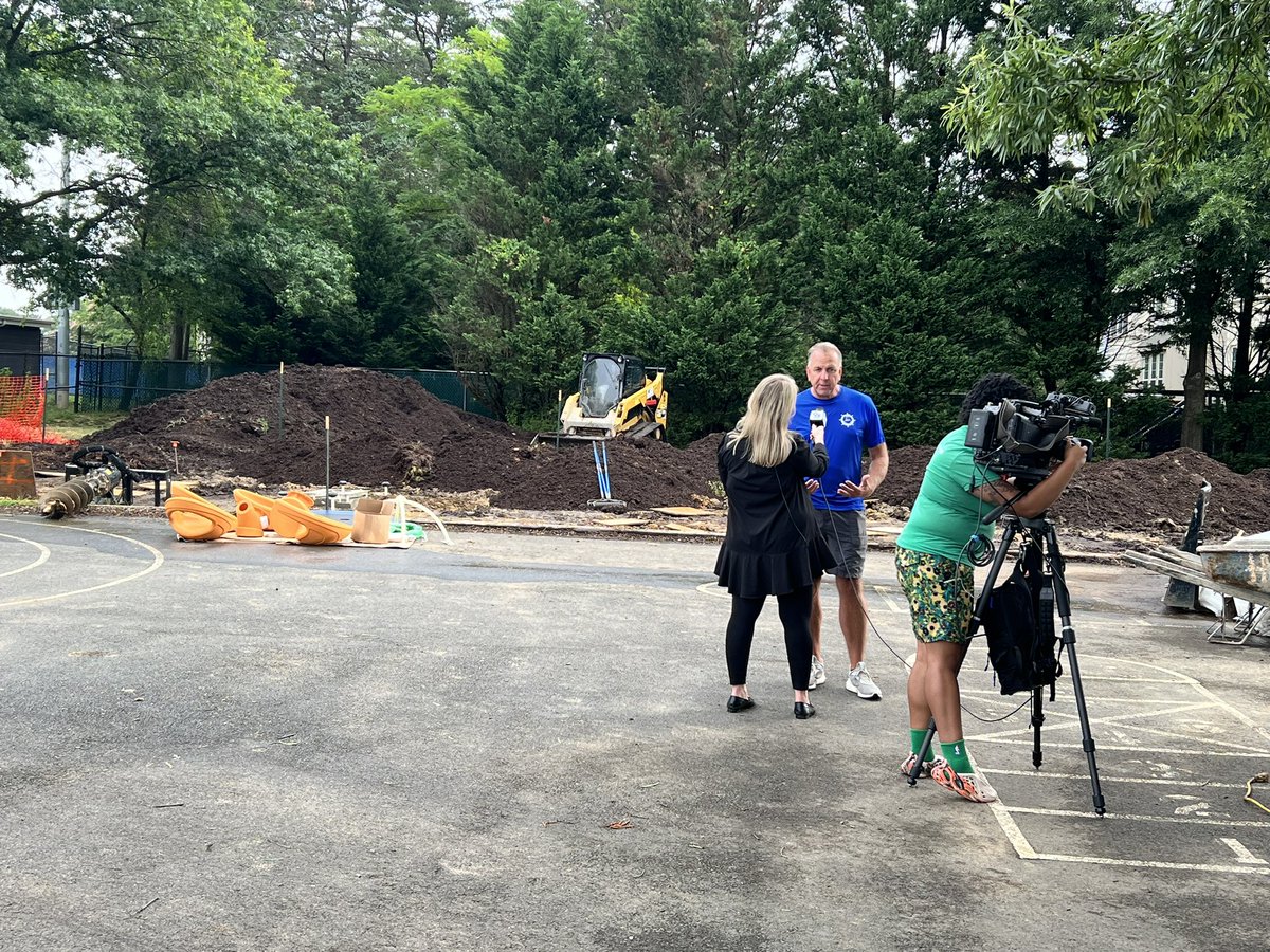 “Part of what we do as principals is give to our schools and communities. We love to give back,” said NAESP President <a href="/steckler_dave/">Dave Steckler</a>. This Community Service Day, school leaders will build playground equipment at <a href="/WeyanokeES/">Weyanoke Elementary</a>, led by principal <a href="/EducatingUsher/">Felicia Usher</a>. #NAESP23 <a href="/wusa9/">WUSA9</a>