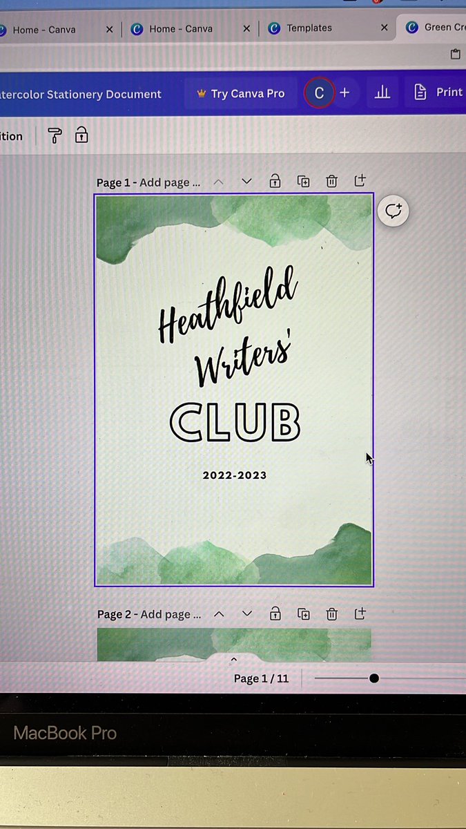 HCSWriters's tweet photo. Working on our 2022-23 anthology - coming soon! 
@HeathfieldTA2 @canva @Team_English1 #writercommunity #writing https://t.co/PQ6VvXqEaf