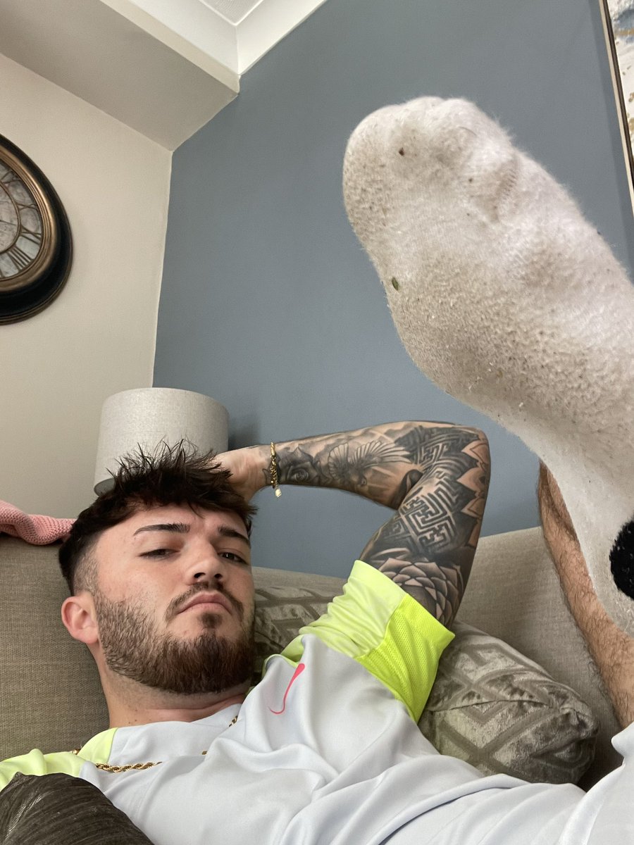 MasterDanR's tweet photo. Want to sniff these dirty socks? https://t.co/cNvJqGwISE