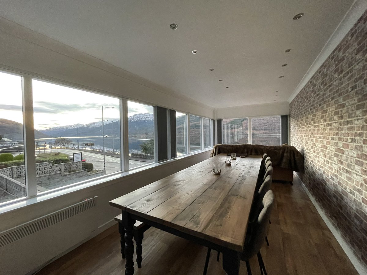 RT’s appreciated 🙏🏼
Holiday home in Arrochar, Hot Tub, Games room, Log Fire &amp; amazing views overlooking the loch up to the Cobbler.
Pet Friendly and sleeps up to 12.
DM for more details or see the link below.

airbnb.com/h/arrocharalps…