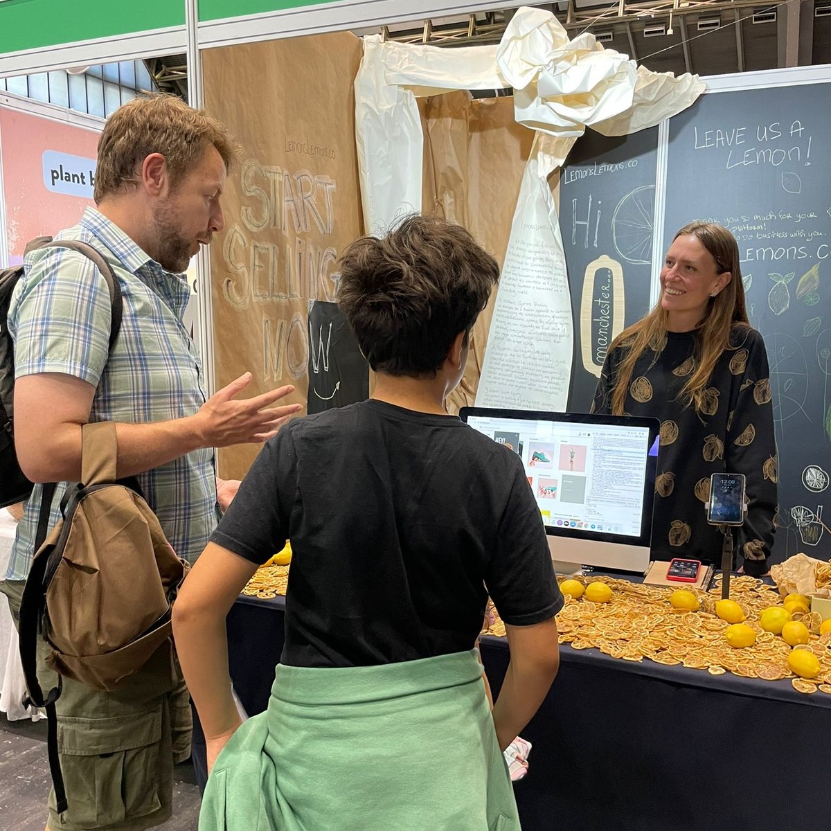 The Sustainability Show (@sustshow) on Twitter photo Have you visited Lemons Lemons at The Sustainability Show? Be sure to make it down before 17:00 today for the last day of the show!
Tell us your favourite finds in the comments below.
#ssmcr #ssmcr23 #whatonething #sustainabilityshow Have you visited Lemons Lemons at The Sustainability Show? Be sure to make it down before 17:00 today for the last day of the show!
Tell us your favourite finds in the comments below.
#ssmcr #ssmcr23 #whatonething #sustainabilityshow