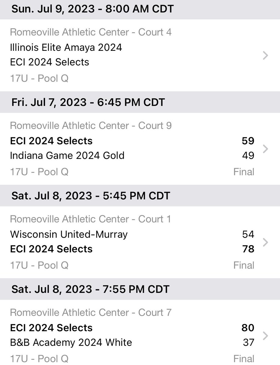 At 8AM ⁦@ECINATION⁩ 2024 Selects will be looking for another W! The NoDak ballers have a chance to go 4-0 and be undefeated in IL ⁦<a href="/PHCircuit/">Prep Hoops Circuit 🏀</a>⁩ #PHTheLastDance