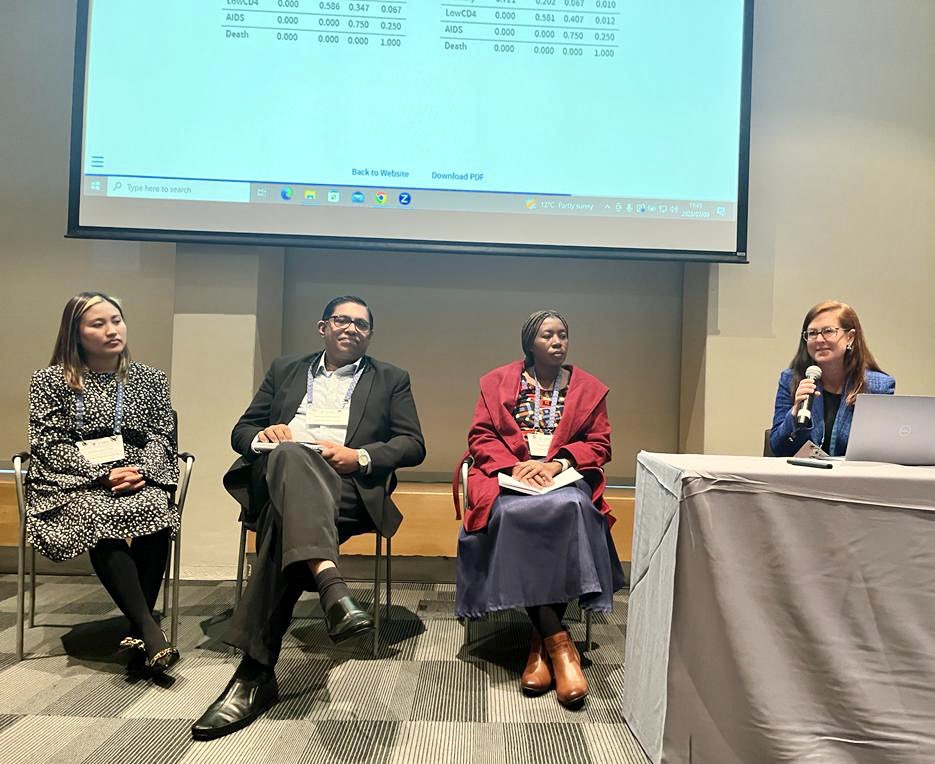 mariehmartin1's tweet image. And so the students become the teachers… thrilled to have a #D2P fellow panel at the #2023IHEACongress #CEA workshop sharing their knowledge @johngraves9 @ashleyleech @VitalStrat @CDCFound @healtheconomics @vuglobalhealth @VUHealthPol @VUmedicine