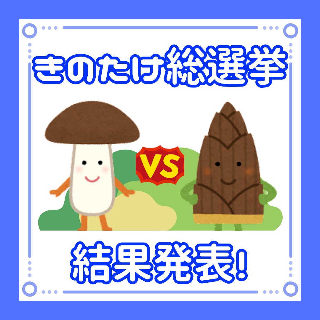 scuseikyou's tweet photo. 【きのたけ総選挙✨】
きのたけ総選挙の結果は「たけのこの里」の勝利でした！！
また、10日～14日の間、きのこの山やたけのこの里を買うといつもより多くポイントが貰えます！
ぜひショップに立ち寄ってみてください👍🏻
 #下関市立大学
 #下関市立大学生協学生委員会
 #下関市立大学店舗部局 https://t.co/JHDnok62Fj