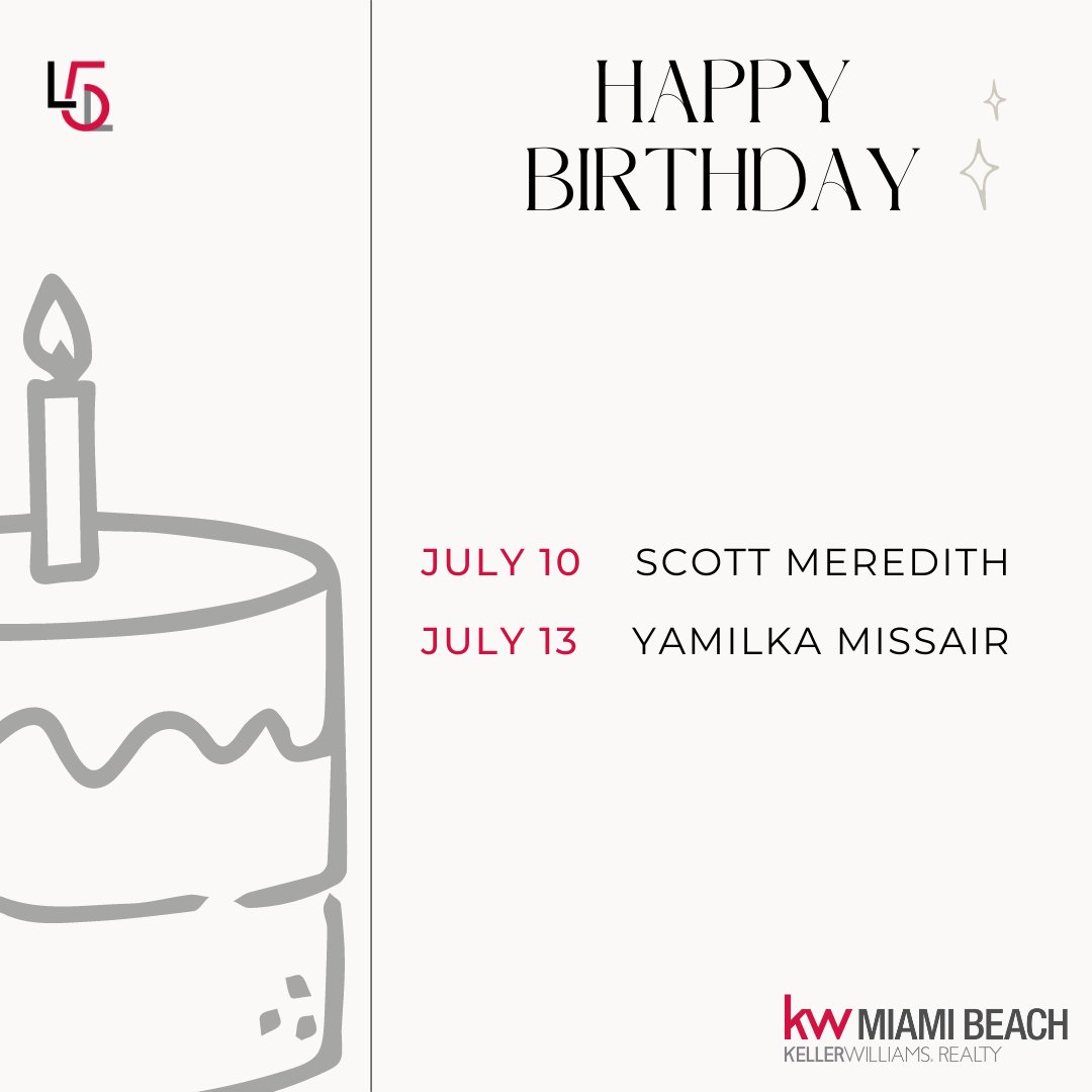 KellerMiami's tweet photo. Happy birthday Week!  🎈🎉
Wishing you lots of health &amp; wealth! https://t.co/Pq5NrJYa6l