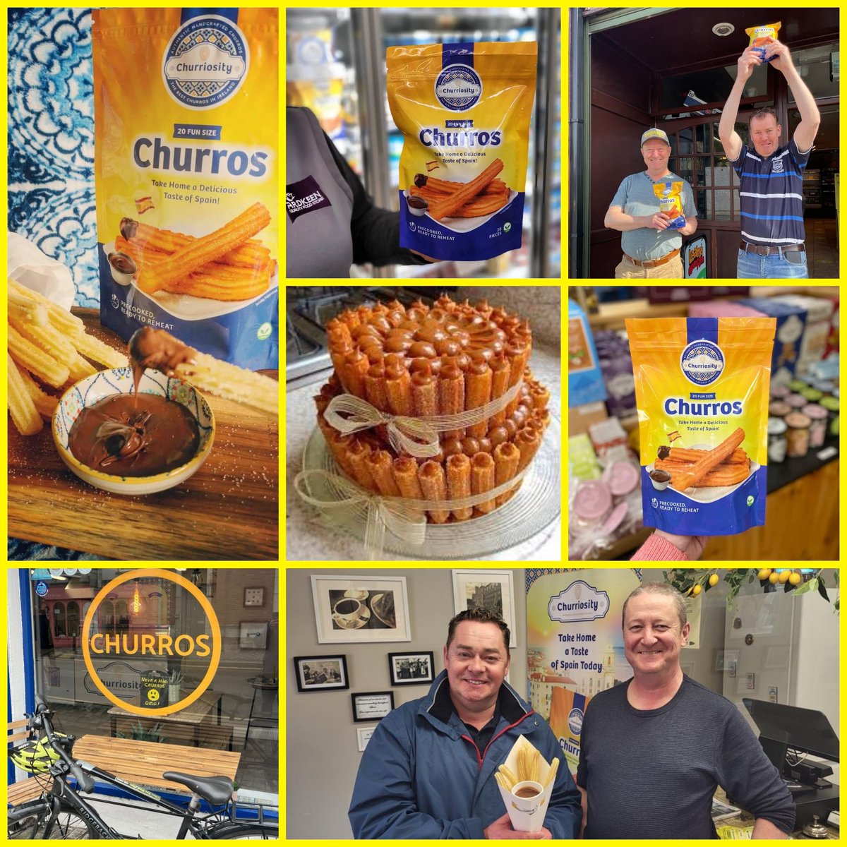 Celebrating 4 years in Business today 🎂. A few highlights of the year, launching our Funsize Frozen Churros into retail, thanks to the support of our amazing stockists 👏. Featuring on <a href="/nevenmaguire/">Neven Maguire</a> Greenway Food Trails (repeat on RTÉ One Wed 12th July 8.00pm) 📺 #birthday
