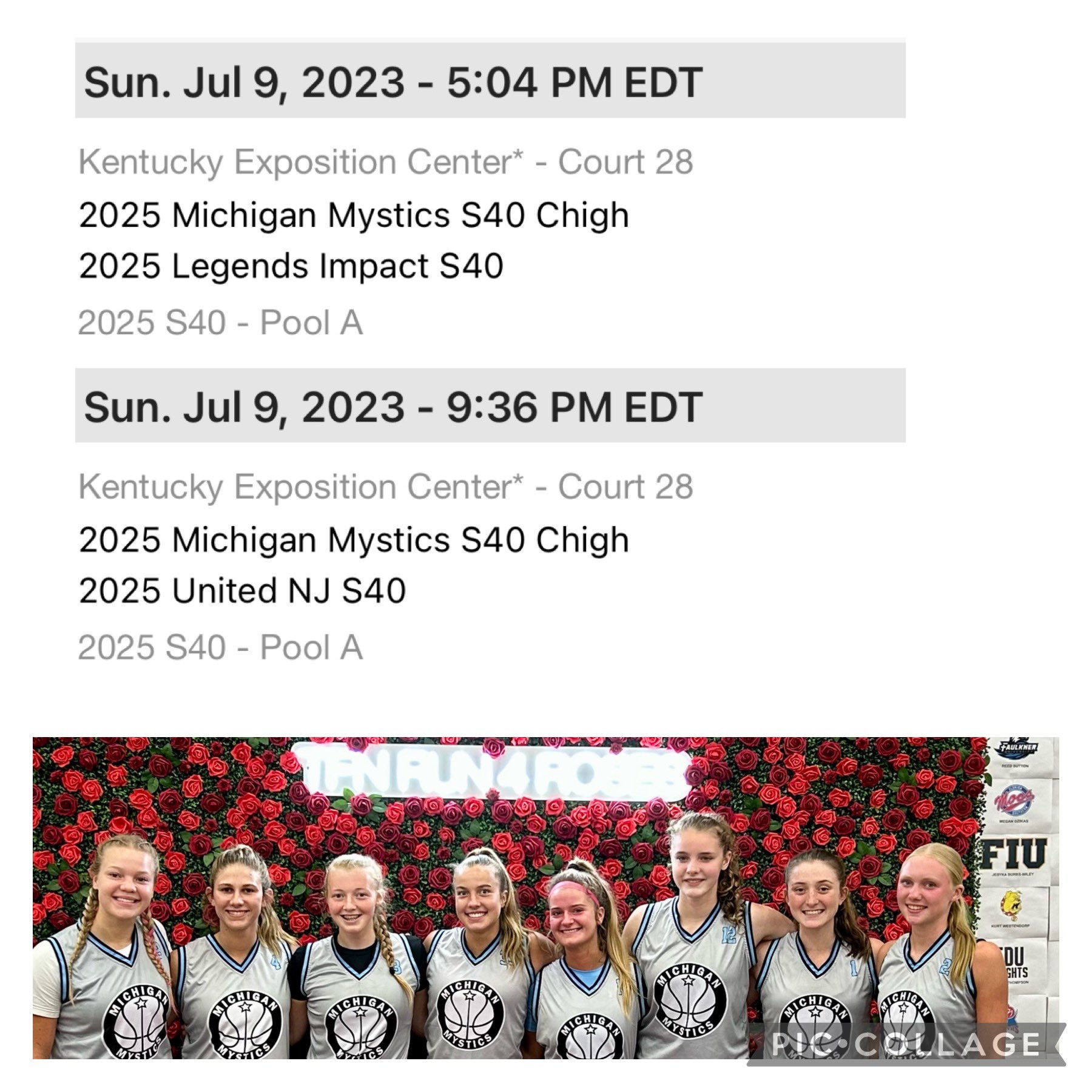 Michigan Mystics S402025 on Twitter "Back at it! New Day 1….. Thank